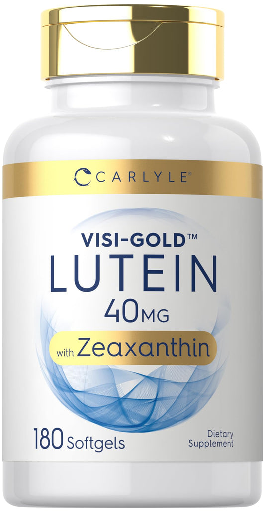 Carlyle Lutein and Zeaxanthin 40 mg | 180 Softgels | Eye Health Vitamins