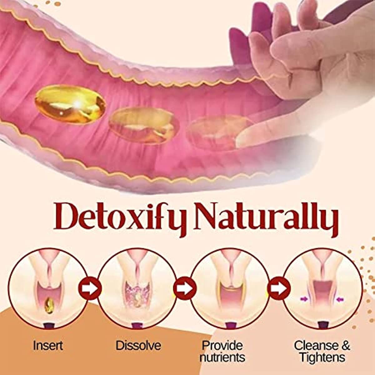iscentan Soothe&Slim Anti-Itch Detox Slimming Capsule,Instant Anti-Itch Detox Slimming