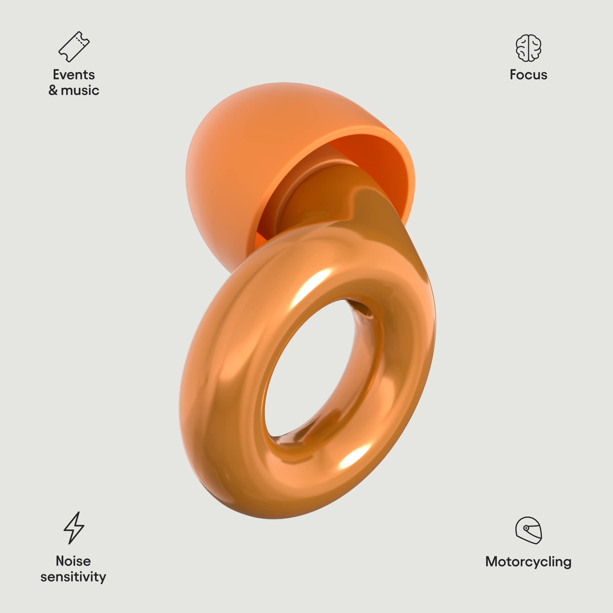 Loop Experience Ear Plugs for Concerts – High Fidelity Hearing Protection