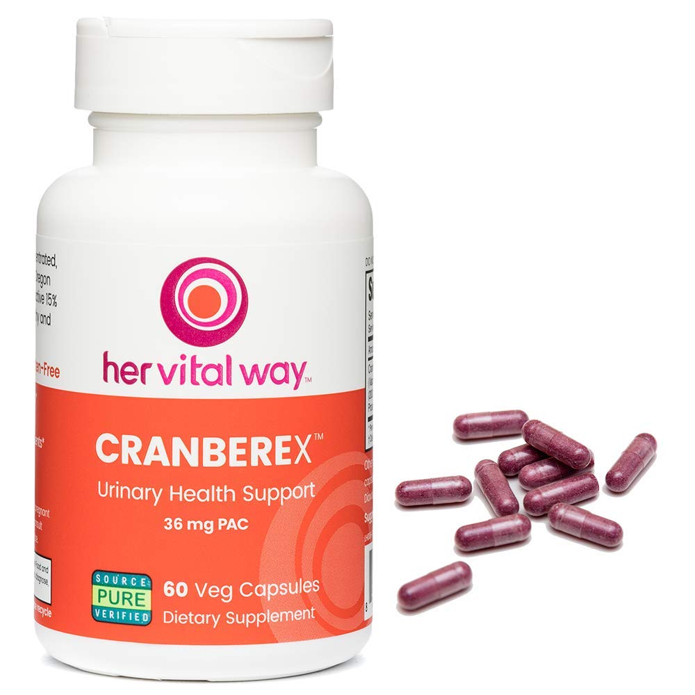 her vital way Cranberex - Cranberry Pills for Women and Men - Cranberry Supplement