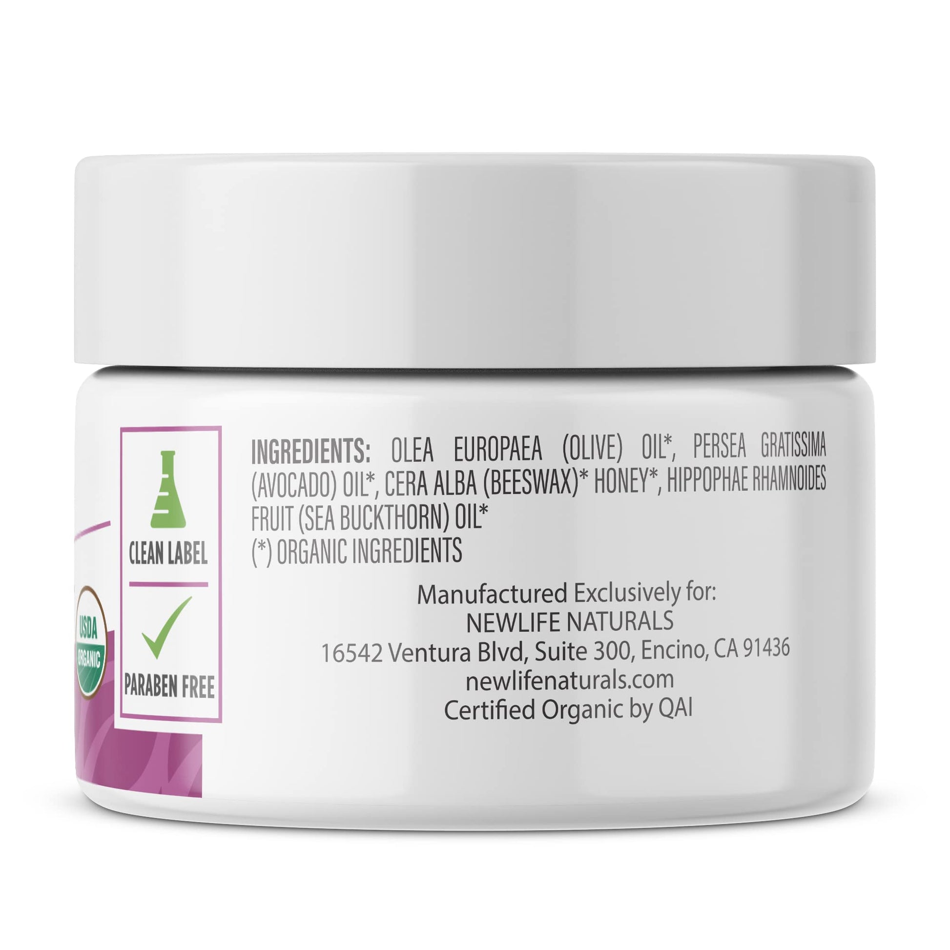 NewLife Naturals Organic Vulva Cream - Vaginal Moisturizer - Intimate Feminine Care NewLife Naturals