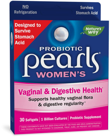 Nature's Way Probiotic Pearls for Women, Vaginal and Digestive Health Nature's Way