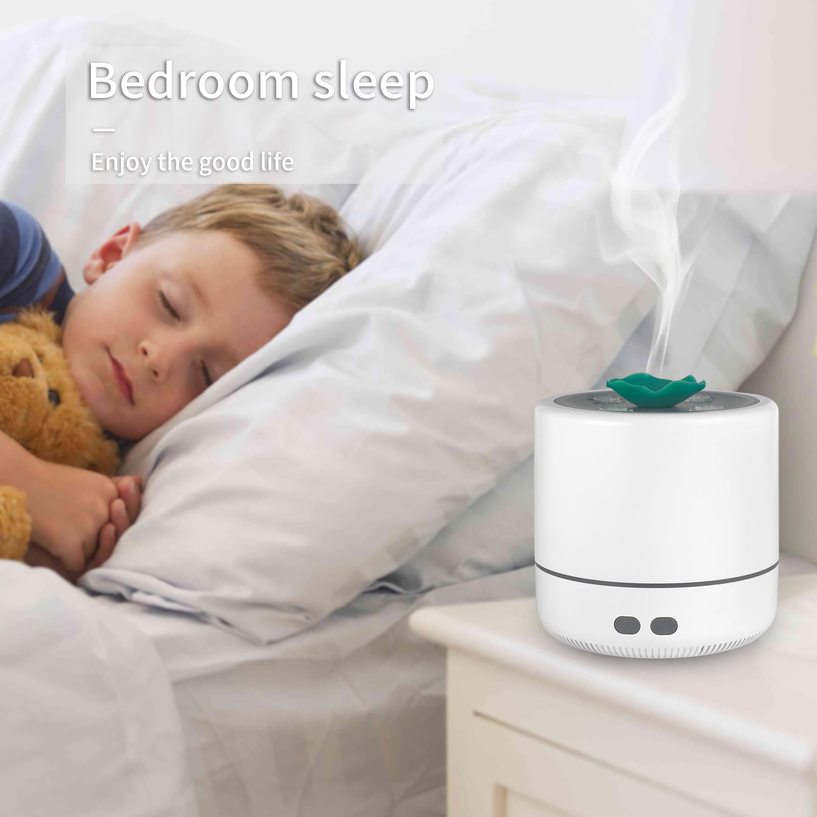 Essential Oil Diffuser, Plug in Silent Essential Oil Diffuser, Ultrasonic Aromatherapy Fragrant Oil XIAAGXUNA