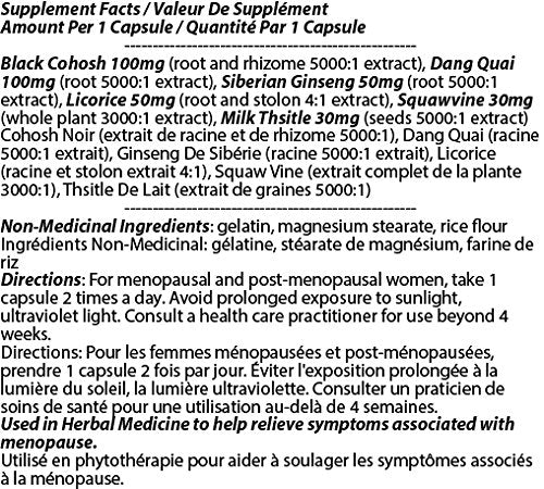 Bio-Change 360mg 100c [1 Bottle] by Total Natural, Women Health Care, Supports Hormonal Balance Total Natural