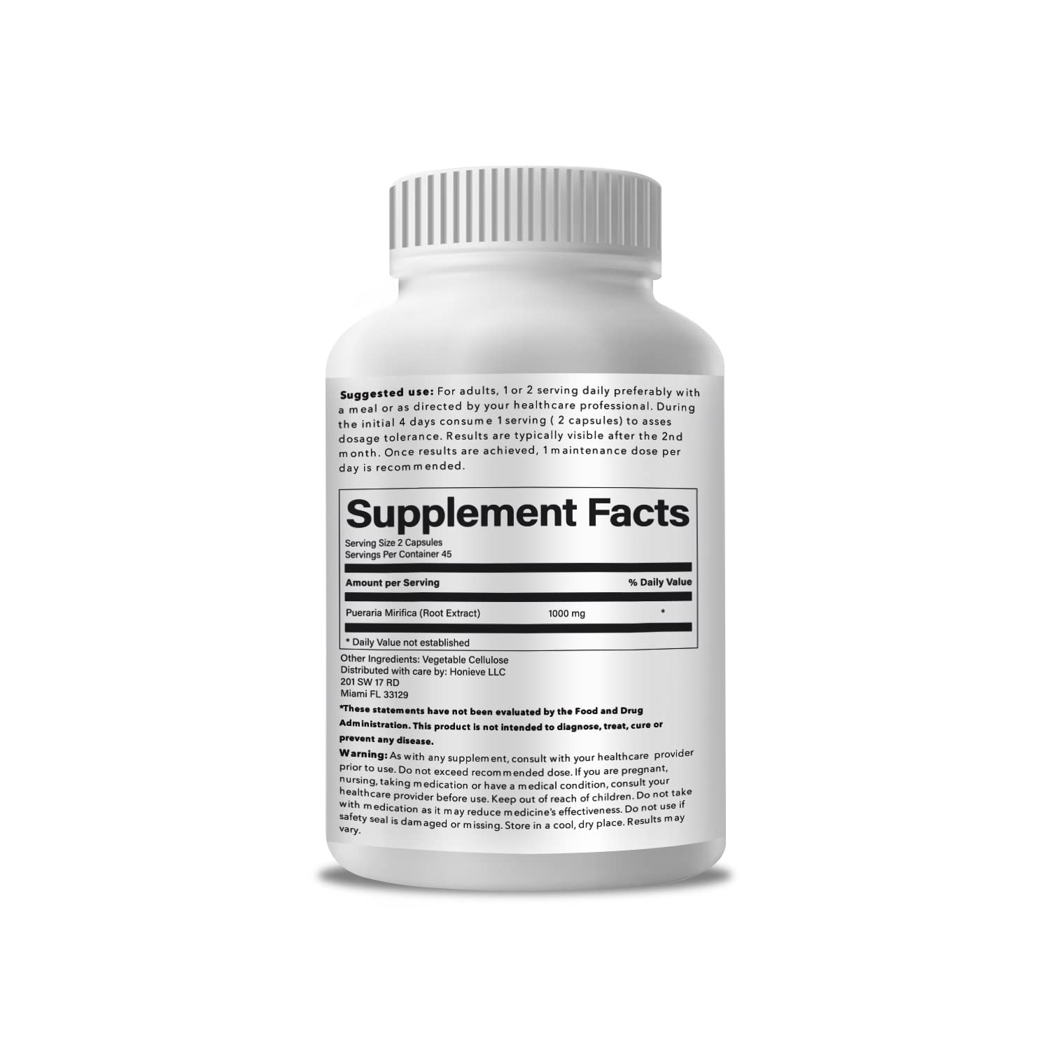 Honieve The Original Breast Enhancement Pills | Breast Enlargement for Women & Transmen Honieve