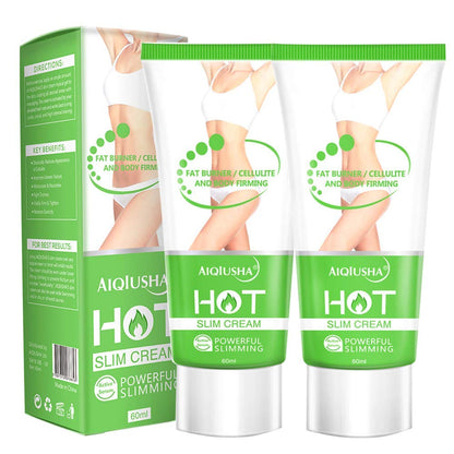 Hot Cream, Cellulite Slimming & Firming Cream, Abdominal Fat Burner, Deep Tissue Massag
