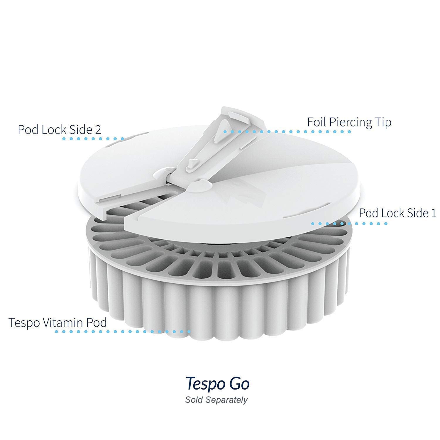 Prenatal Liquid Vitamin | 2 Oz. Liquid Serving | No Nausea | 31 Servings | Zero Sugar | Zero Pills Tespo