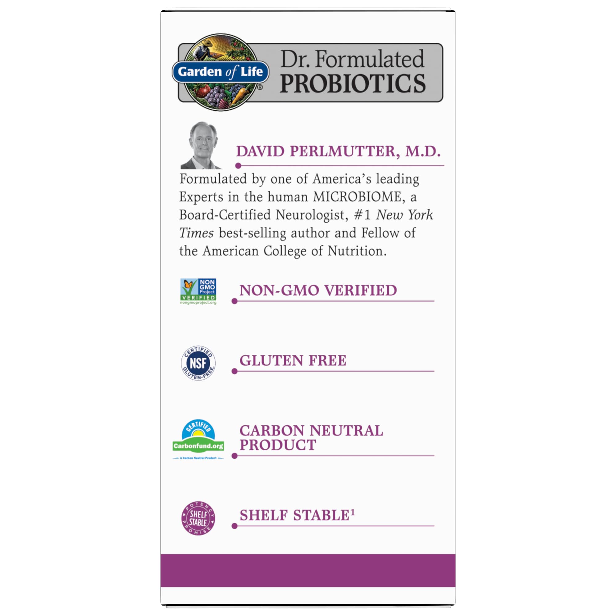 Garden of Life, Femini Ph Daily Care Probiotic Capsule, 30 Count Garden of Life