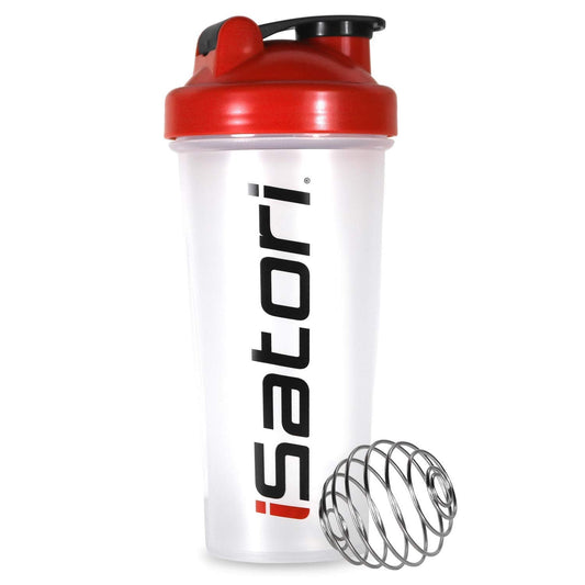 iSatori Morph Xtreme Intense Pre Workout - Bombsicle (20 Servings) Classic Blender Bottle (Clear Bottle with Red Top)