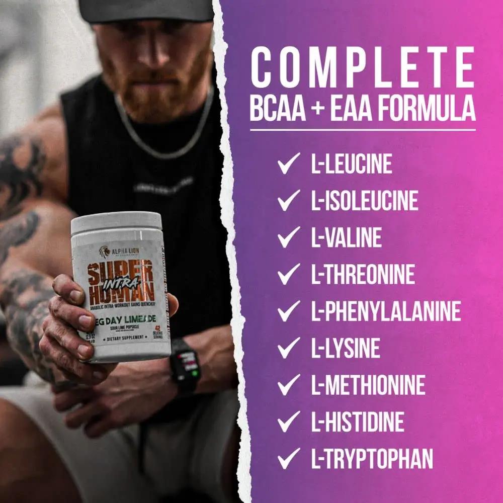 Alpha Lion Superhuman Intra Workout Powder for Men & Women, Amino Acids Drink ALPHA LION