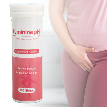 Vaginal Test Strips, 100pcs Vaginal Health PH Test Strips, Disposable Intimate Health Prevent Infection