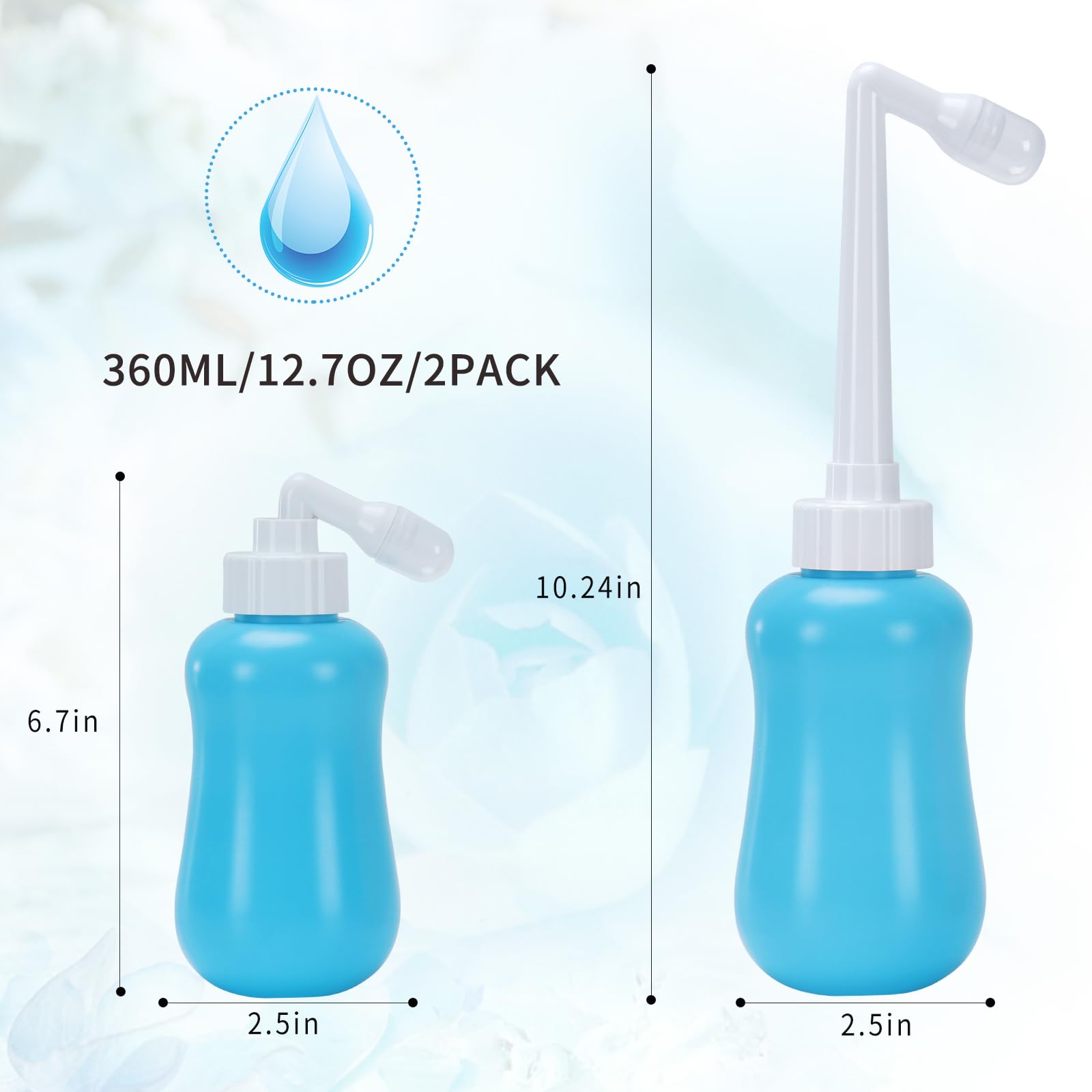 Peri Bottle for Postpartum Care, Postpartum Essentials, Feminine Care FOOFOO