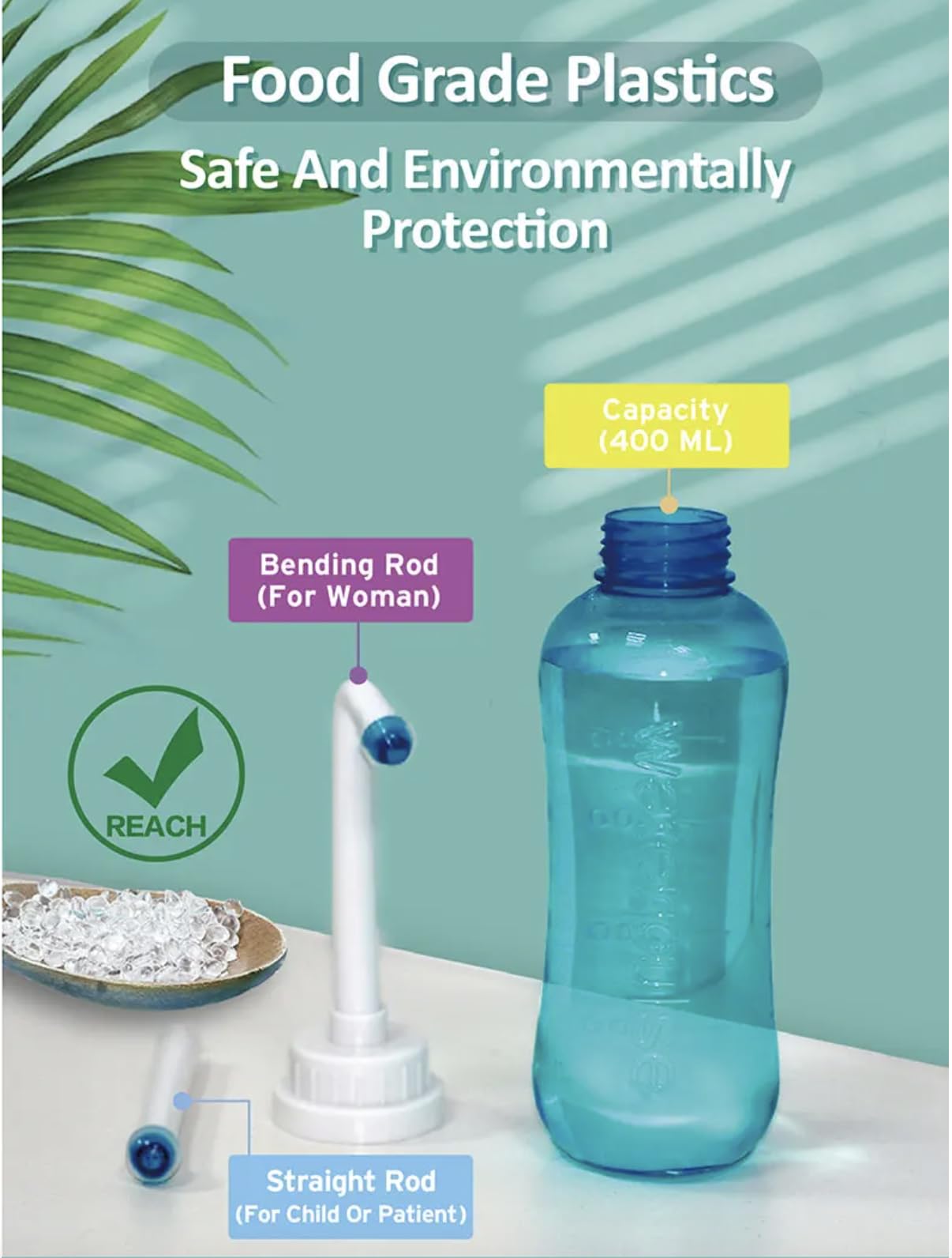 Peri Bottle , Squeeze-Free Portable Bidet for Postpartum Essentials, Peri Bottles for Feminine Hygiene TICALBAK