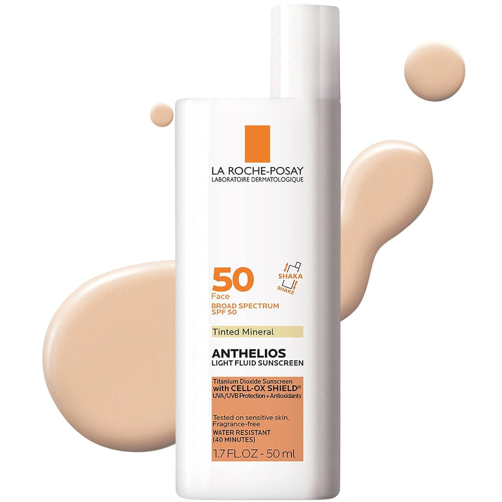 La Roche-Posay Anthelios Tinted Sunscreen SPF 50, Ultra-Light Fluid