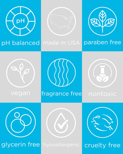 healthy hoohoo Gentle Feminine Wash - Organic Ingredients, pH Balanced, Fragrance Free