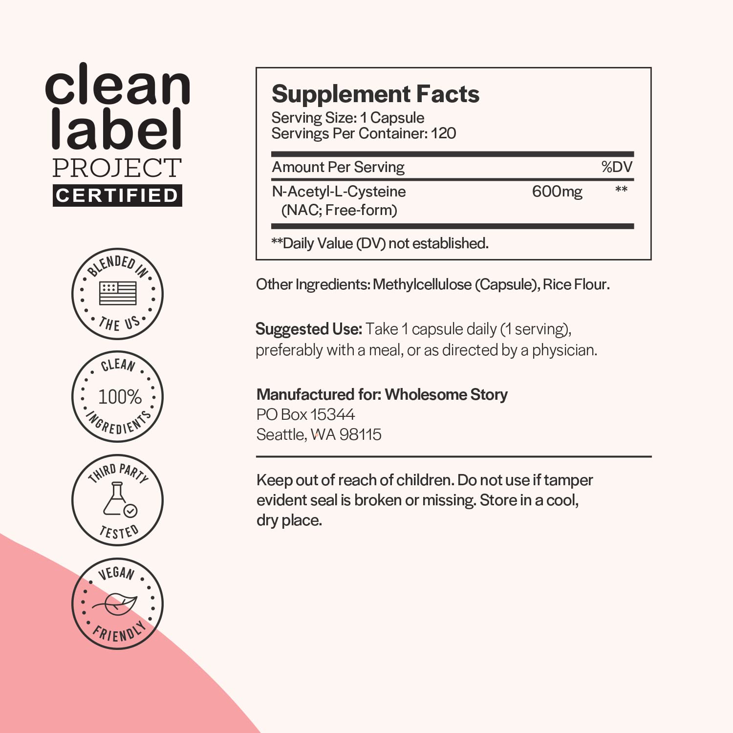 Premium Pregnancy Bundle: Myo-Inositol & D-Chiro Inositol Blend Capsule | NAC Supplement N-Acety Wholesome Story