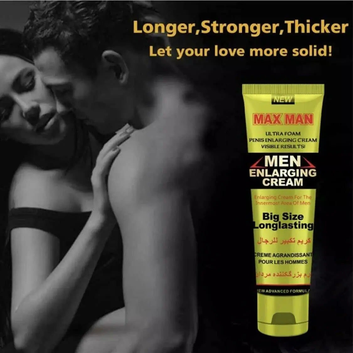 Male Enlargemenet Cream, Men Private Part Enalrgement Essential Cream Men's Energy Screum Larger FunDiscount shop