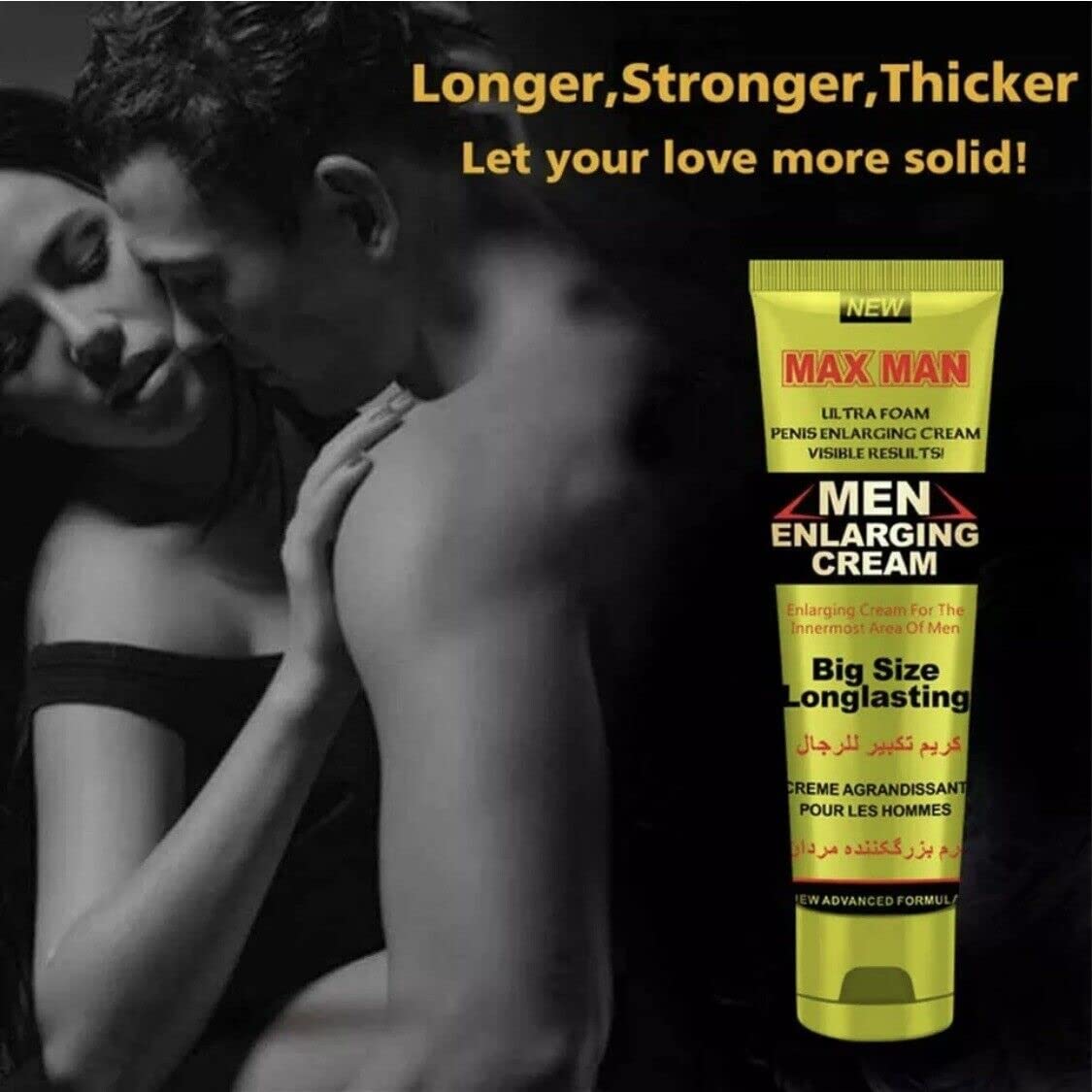 Male Enlargemenet Cream, Men Private Part Enalrgement Essential Cream Men's Energy Screum Larger FunDiscount shop