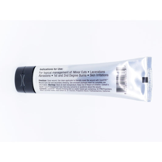 CareSTAT First Aid Kit Gel | 32 PPM Silver Healing Wound Dressing Solution | SilverSol Ag₄