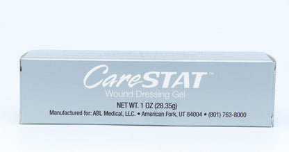 CareSTAT First Aid Kit Gel | 32 PPM Silver Healing Wound Dressing Solution | SilverSol Ag