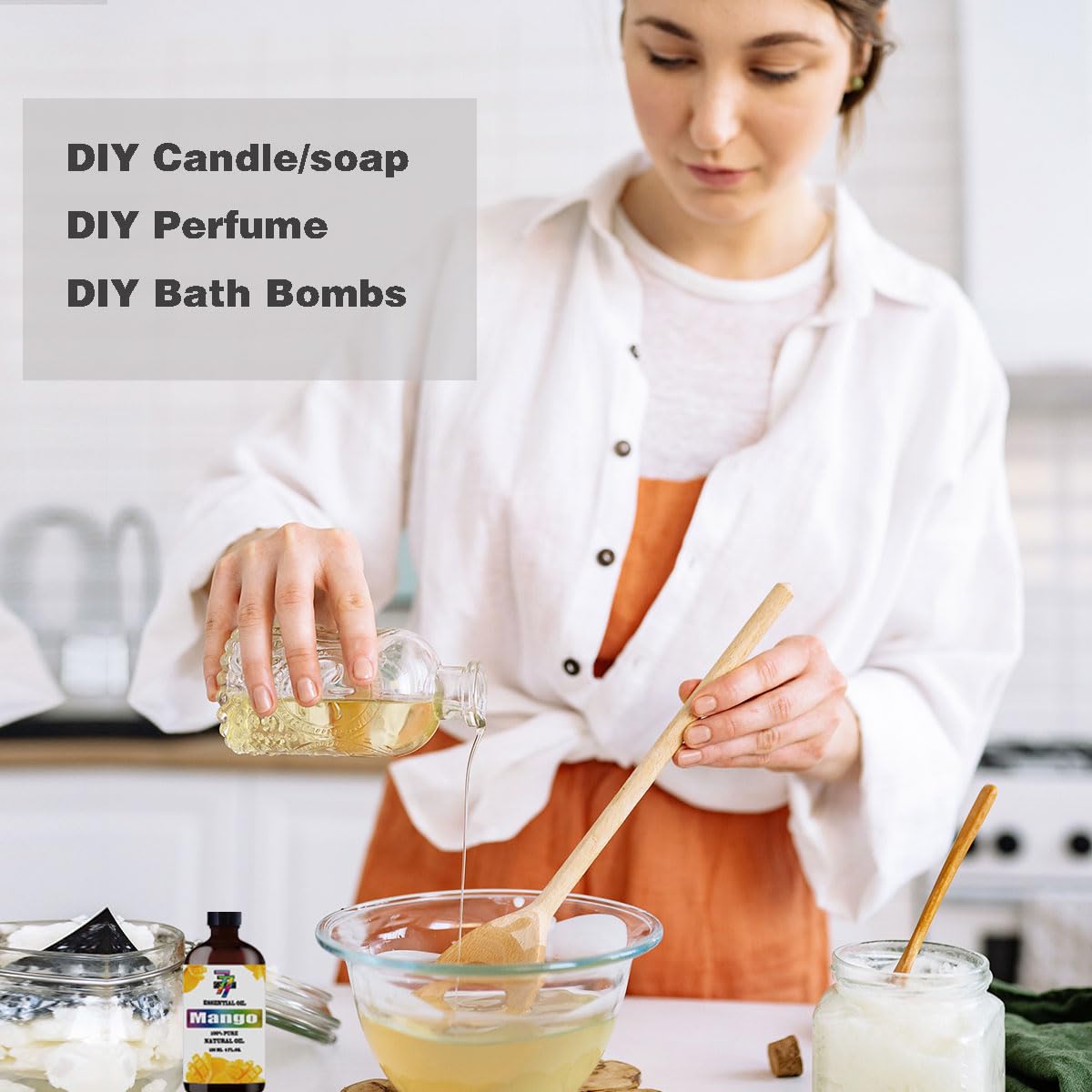 Honeysuckle Essential Oil 4 Fl Oz 120Ml - Honeysuckle Oil for Diffuser,Cleaning,Massage,Yoga GV77ZF