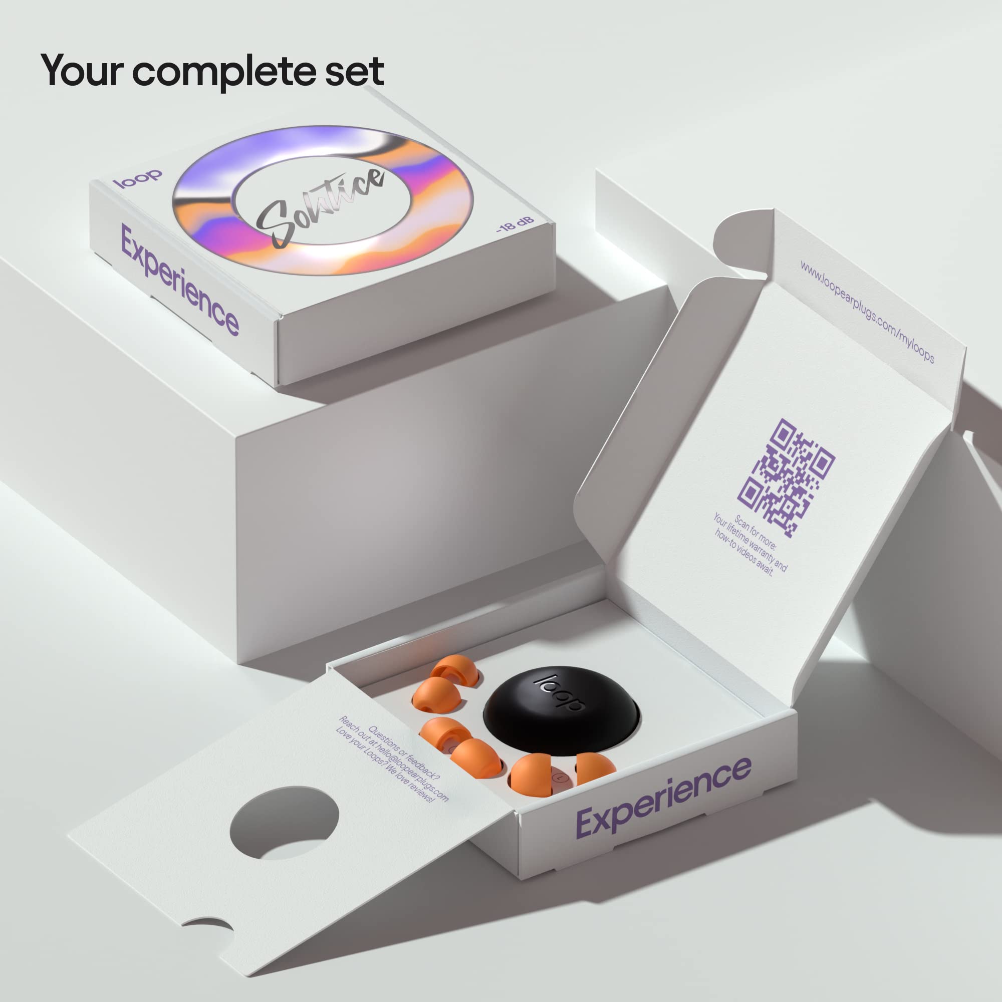 Loop Experience Ear Plugs for Concerts – High Fidelity Hearing Protection