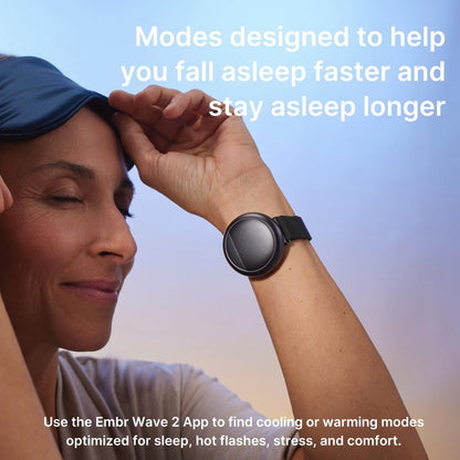 Embr Wave Cooling and Warming Wristband - Personalized Thermal Relief - Manage Hot Flashes, Night Sweats