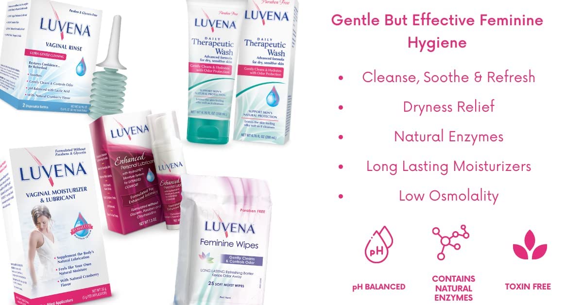 Luvena Feminine Wipes - Soft Wet Wipes for Women - Refresh & Resist Odor - Gynecologist Tested LUVENA