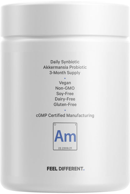 Codeage Akkermansia Muciniphila Probiotic Supplement - 3-Month Supply of Akkermansia