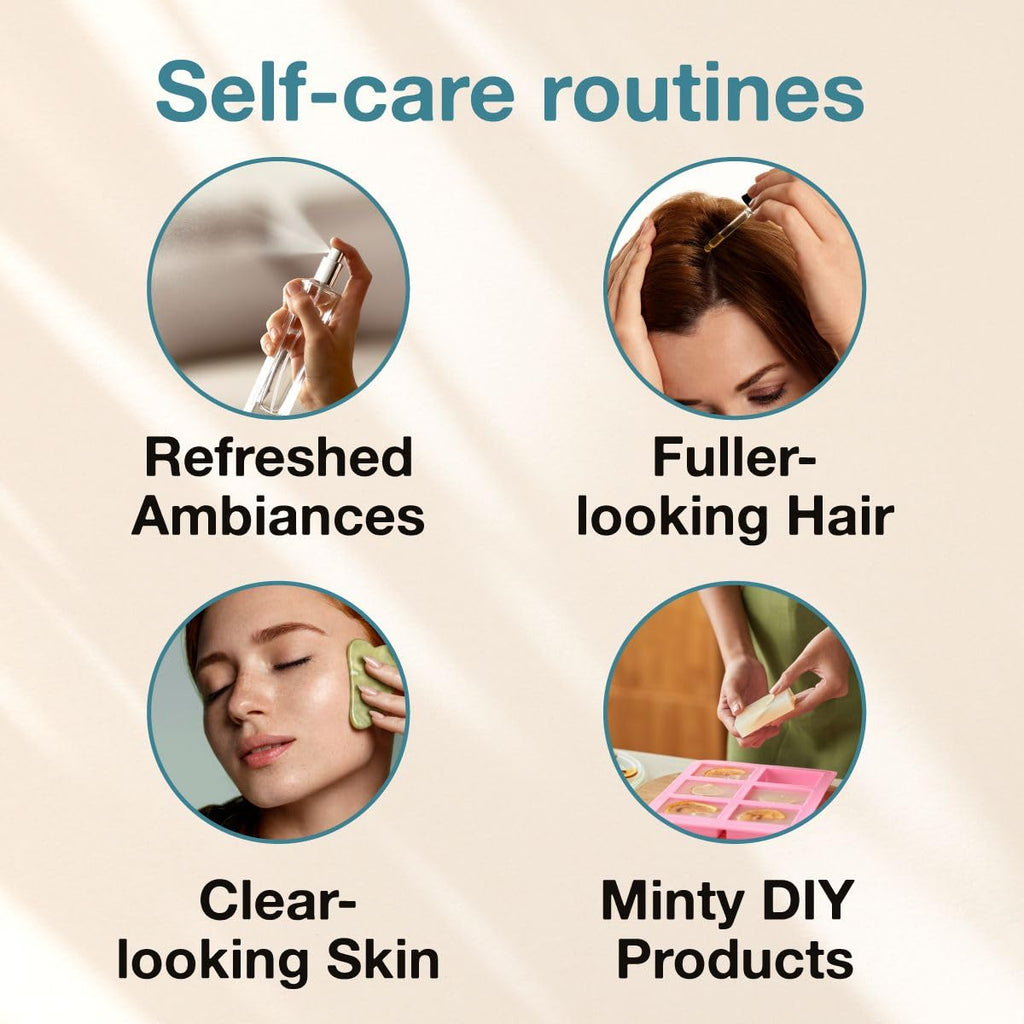 Kukka Peppermint Oil for Hair - Natural Mint Essential Oils - Premium Grade Natural Peppermint Essential Oil