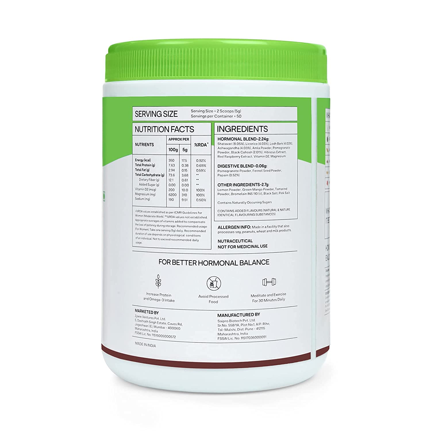 Admart Plant Based HerBalance Menopause Relief Drink Admart