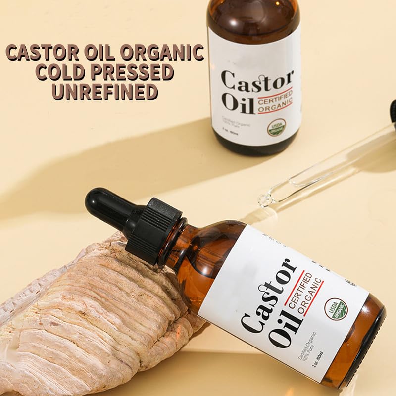 R3 KAYOIL Castor Oil Packs - Organic and Reusable Packs for Stomach and Neck Set R3 KAYOIL