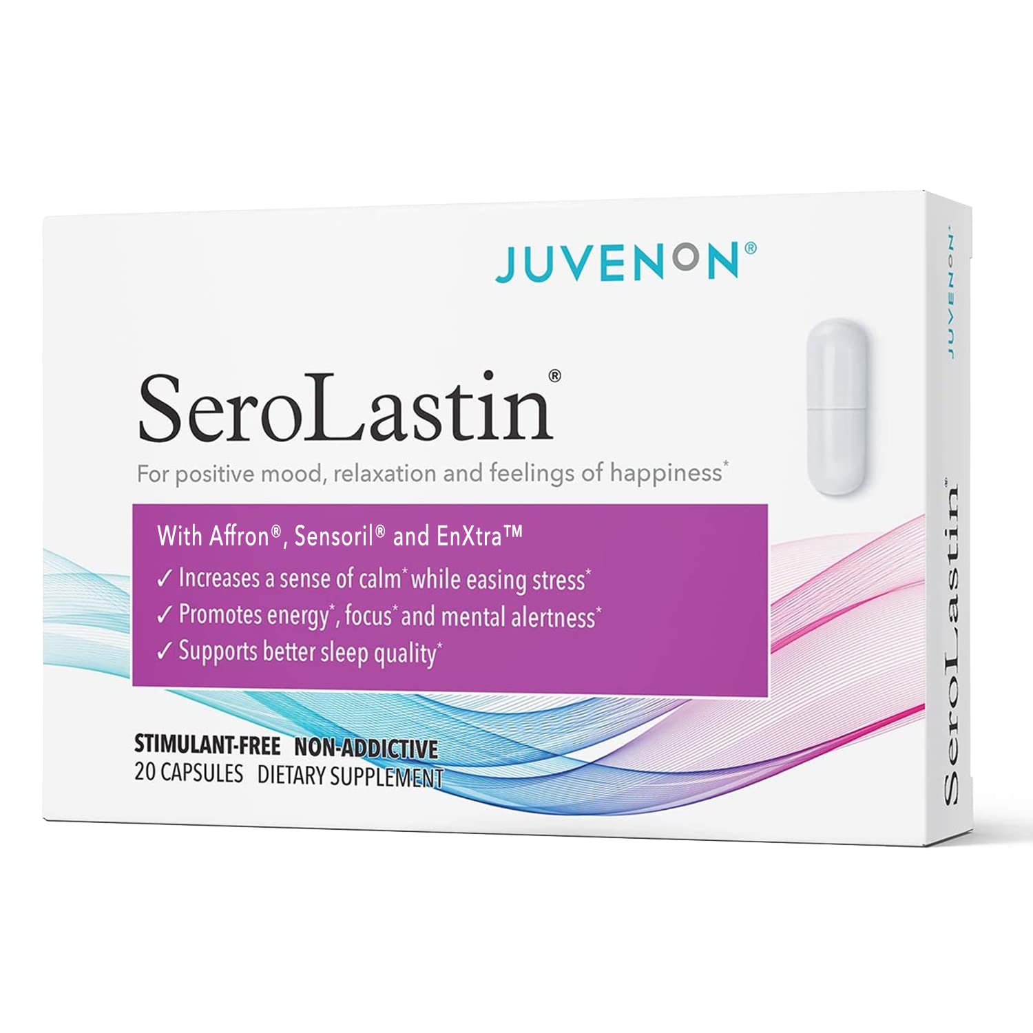 Juvenon Menopause Supplements for Women Mood Support, Hot Flashes Relief, Peri