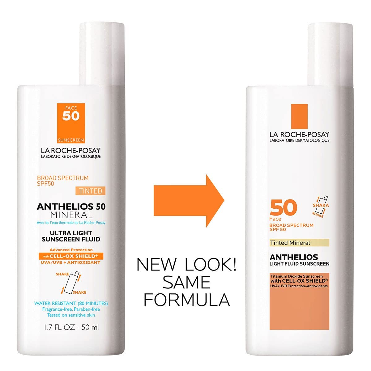 La Roche-Posay Anthelios Tinted Sunscreen SPF 50, Ultra-Light Fluid La Roche-Posay