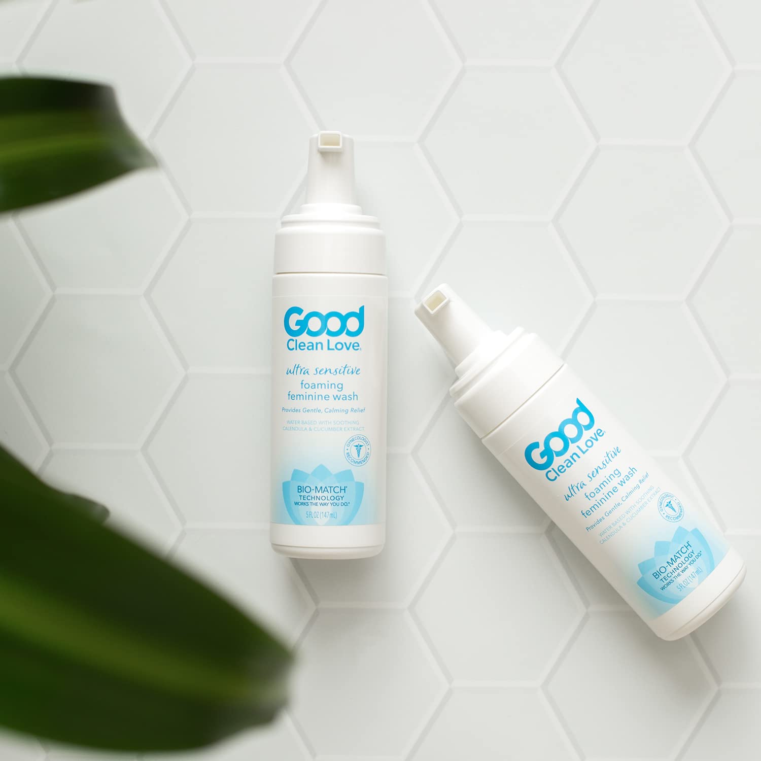 Good Clean Love Ultra Sensitive Foaming Feminine Wash, pH-Balanced Vaginal Soap for Women Good Clean Love