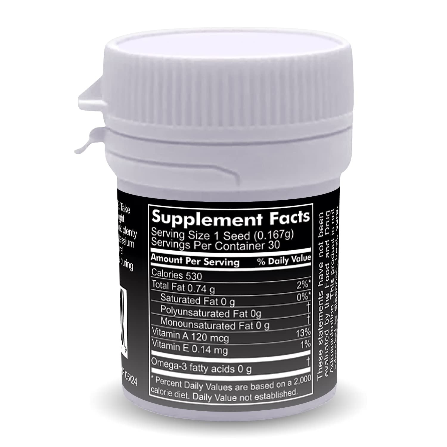 H&Natural 2 Pack! Brazil Seed Dietary Supplement 60 Pieces, Pure Natural Semilla de Brasil H&Natural