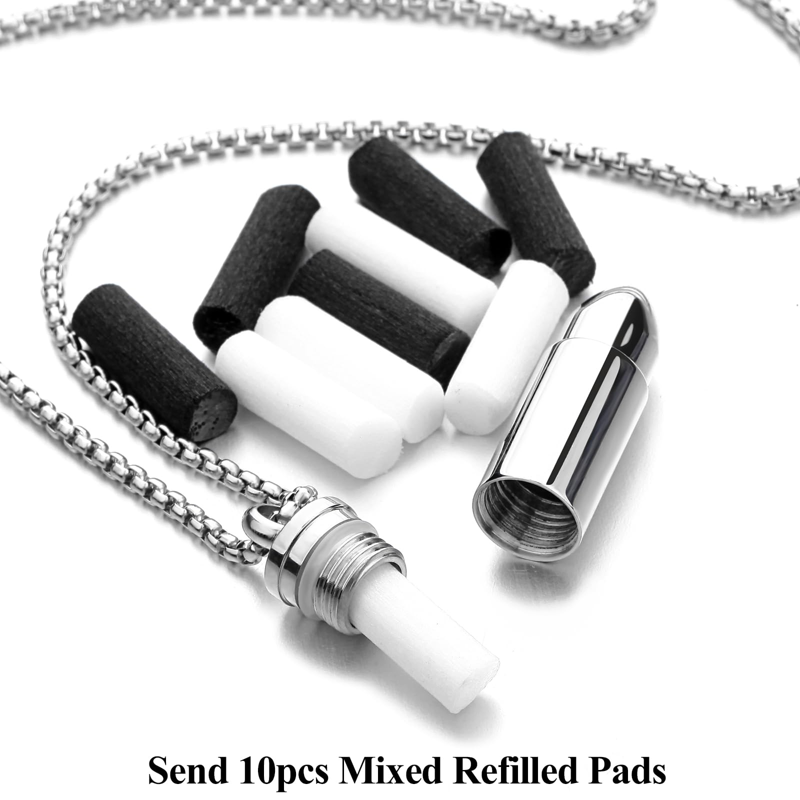 Experience Tranquility Everywhere with Our Premium Aromatherapy Essential Oil Diffuser Necklace JEAN SMILE