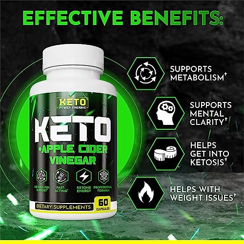 Complete Keto Pills - Advanced Weight Management, Energy, and Appetite Support Keto Power Organic