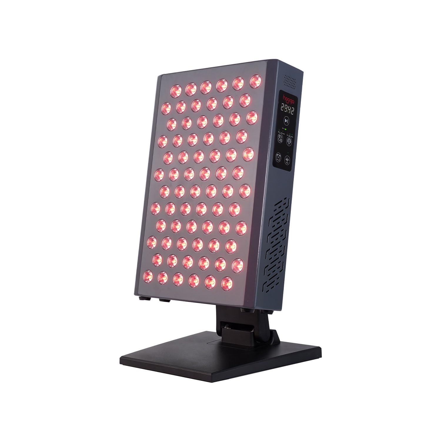 Hooga Red Light Therapy, Red Near Infrared LED Panel, 72 Quad Chip Flicker Free LEDs