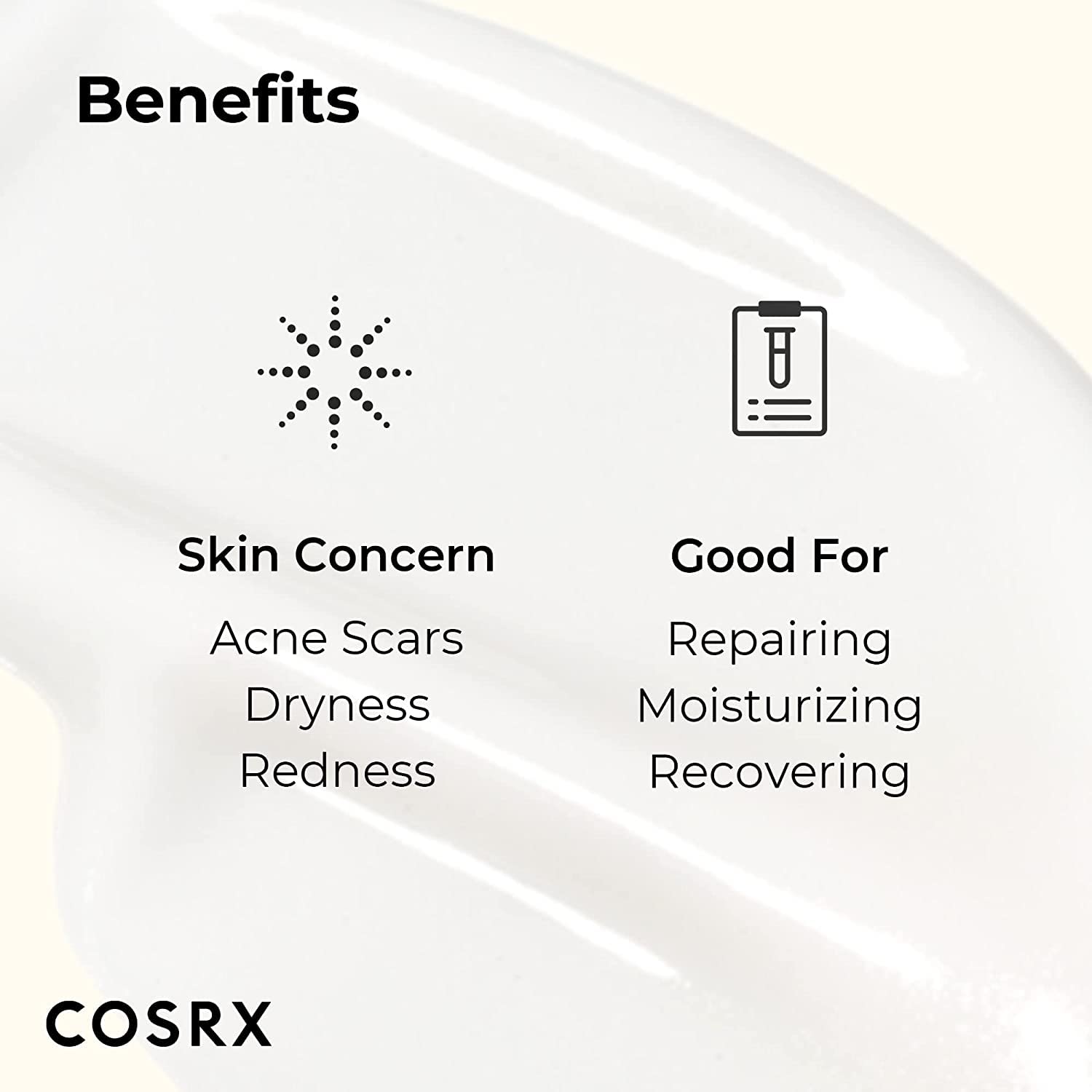 COSRX Snail Mucin 92% Moisturizer, Daily Repair Face Gel Cream for Dry, Sensitive Skin COSRX