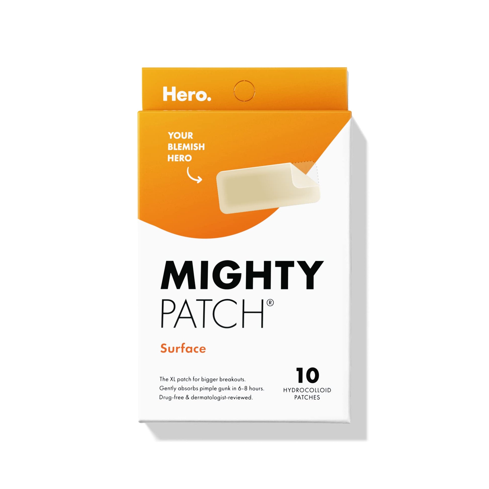Mighty Patch™ Surface patch from Hero Cosmetics - Hydrocolloid Spot Patch for Body