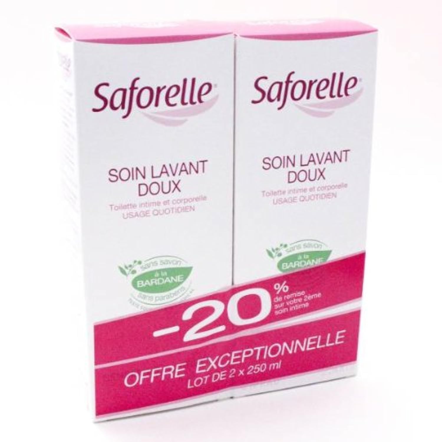 Saforelle Gentle Cleansing Care 2X250ml
