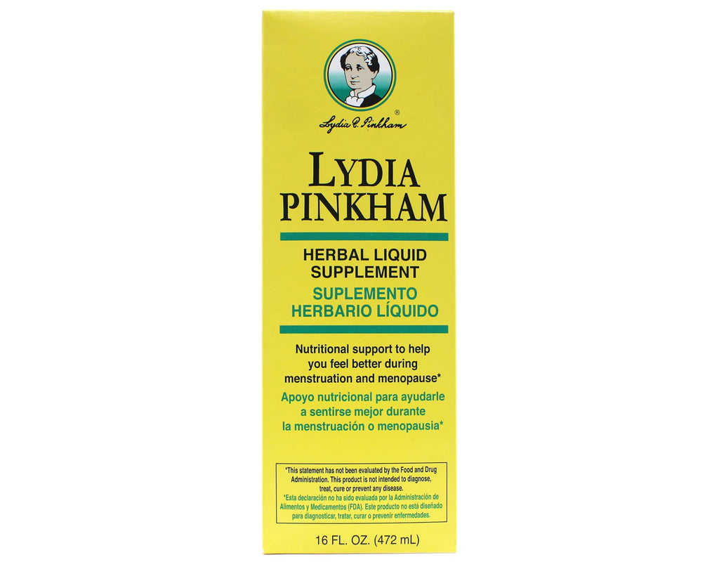 Lydia Pinkham Herbal Liquid Supplement 16 oz (Pack of 10)