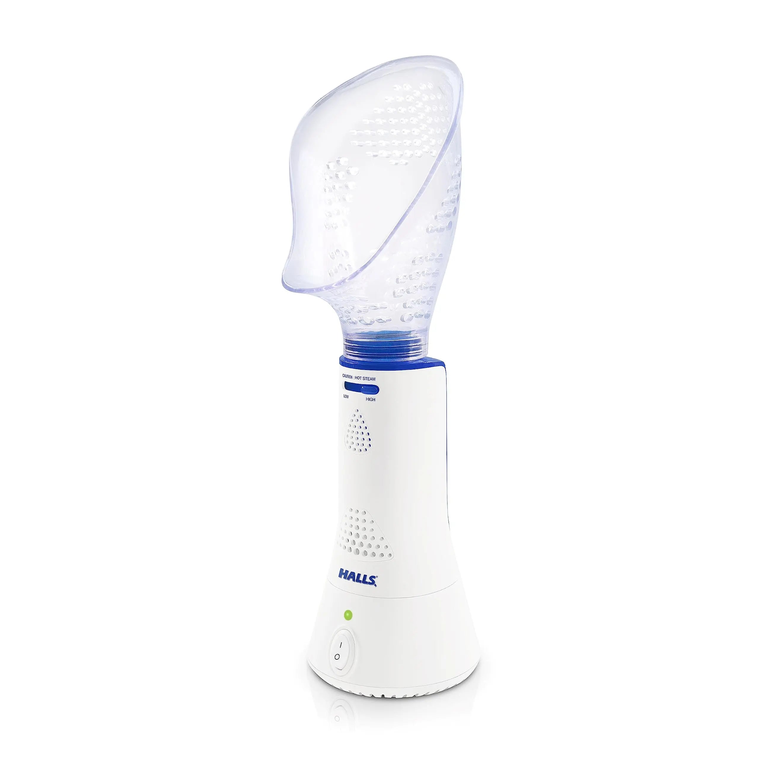Crane x HALLS Corded Personal Steam Inhaler for Sinus, Congestion, Cough, & Cold Relief,