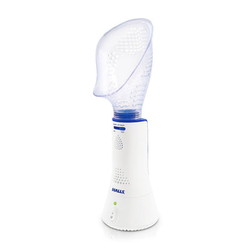 Crane x HALLS Corded Personal Steam Inhaler for Sinus, Congestion, Cough, & Cold Relief,