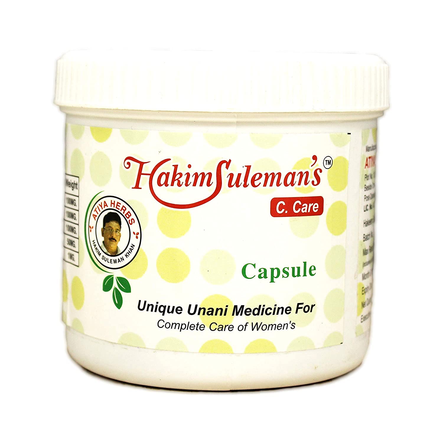 SKM Hakim Suleman's Hakim Suleman’s C Care | Herbal Medicine for Women’s Reproductive