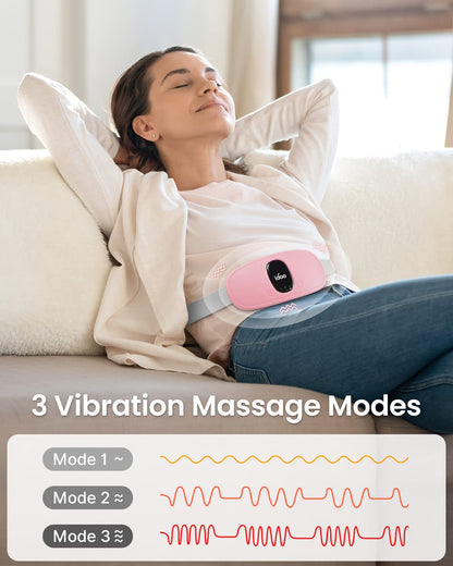 FSA HSA Eligible Portable Cordless Menstrual Heating Pad, iDOO Period Heating Pads