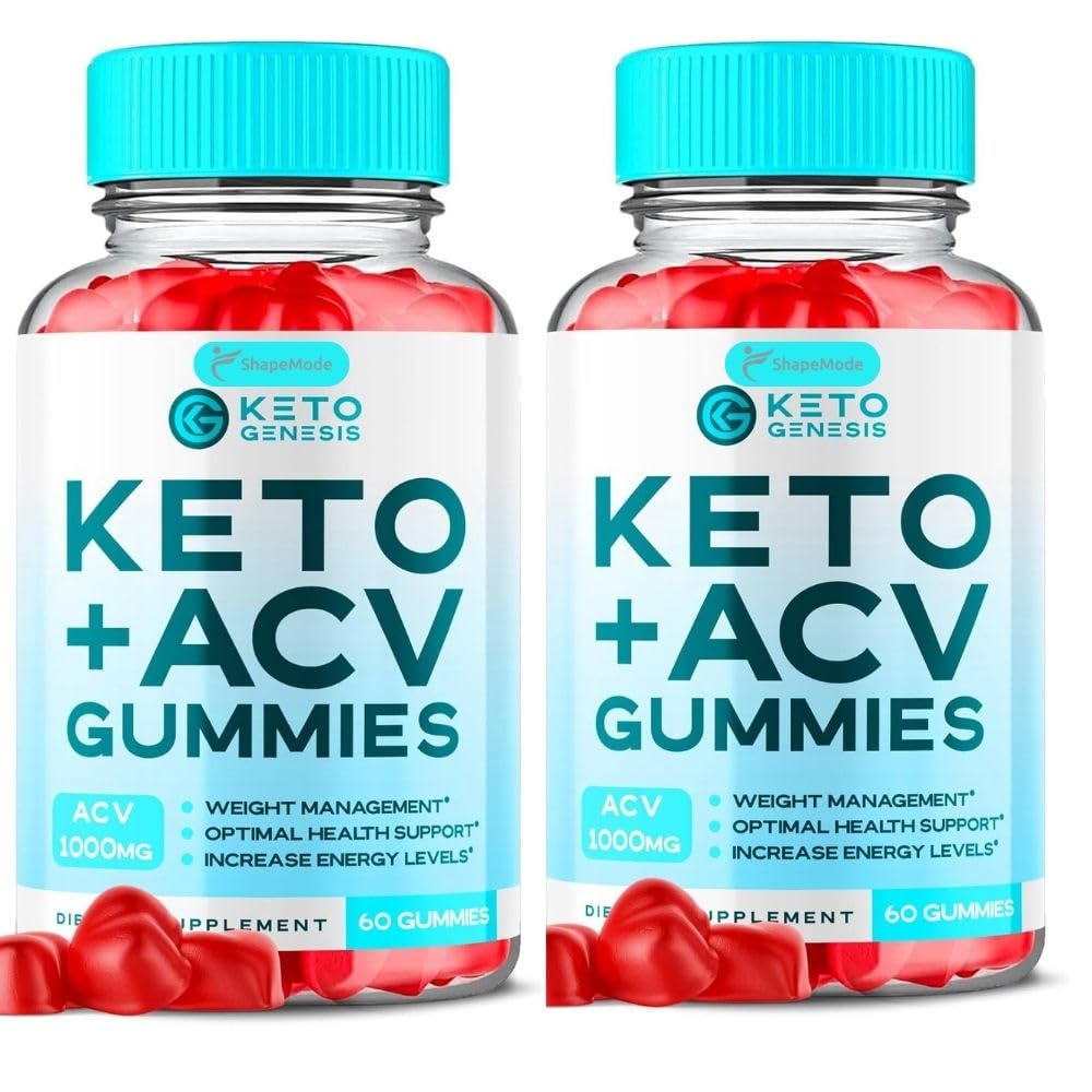 Keto Genesis ACV Gummies - Advanced Weight Loss, Genesis Keto Ketones Apple Cider 