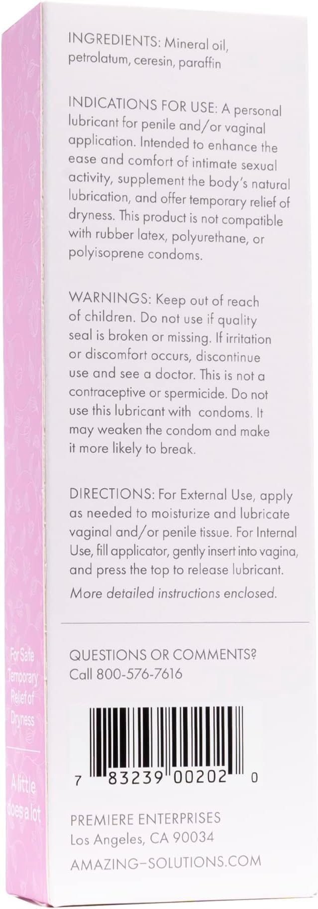 Crème De La Femme Daily Vaginal Moisturizing Cream for Long-Lasting Relief from Feminine Dryness Creme de la Femme
