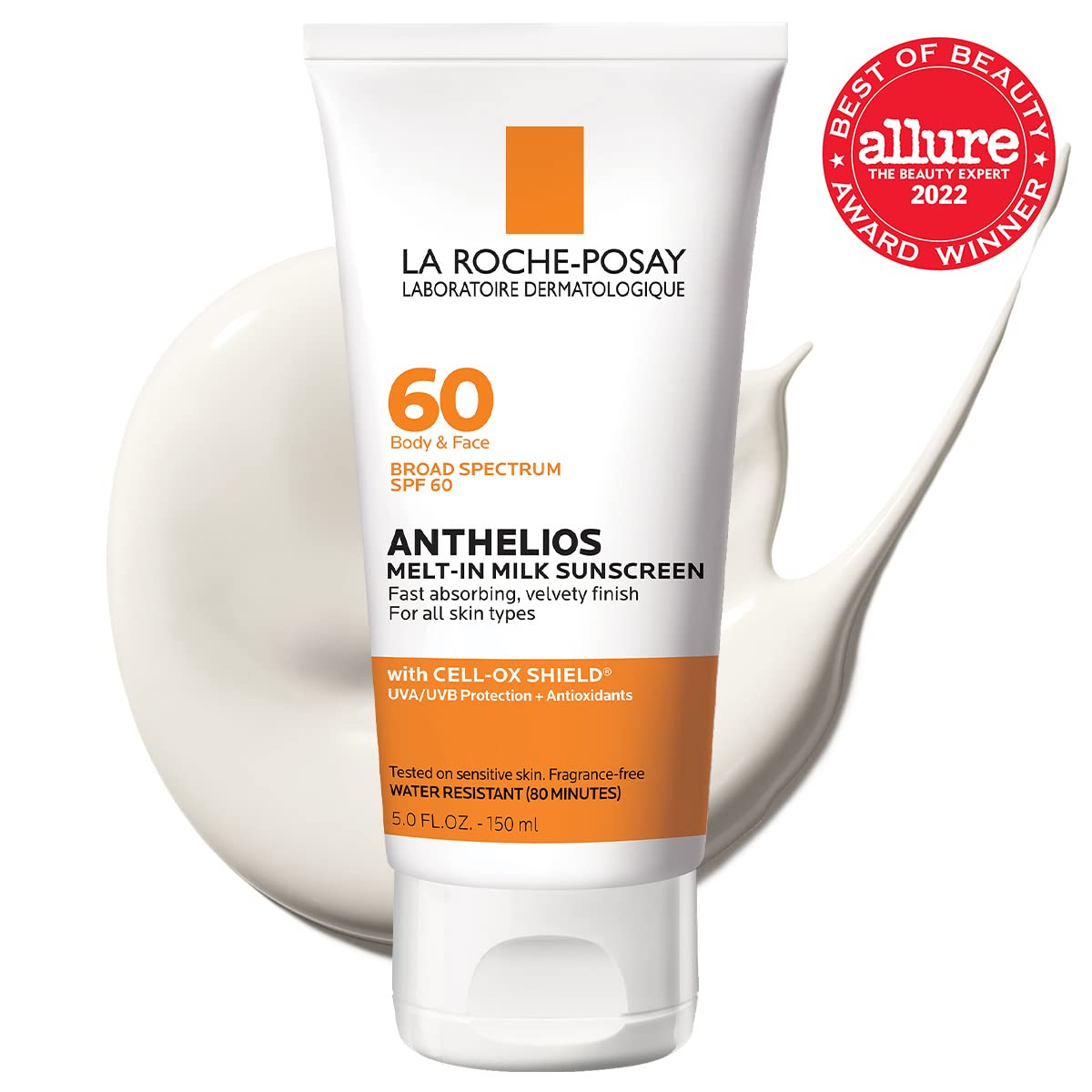 La Roche-Posay Anthelios Melt-In Milk Body & Face Sunscreen SPF 60 La Roche-Posay